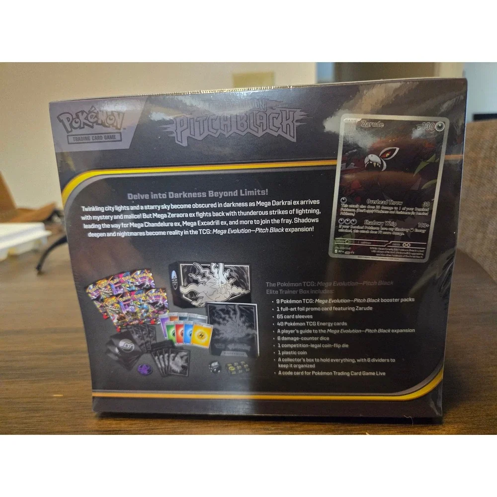 Pokemon TCG Mega Evolution Pitch Black Elite Trainer Box ETB Sealed Mega Darkrai